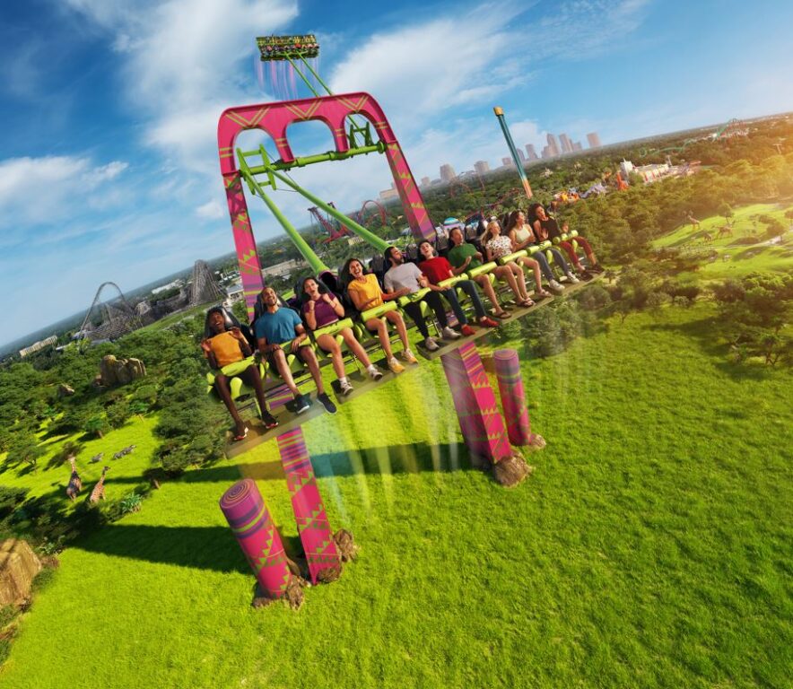 Busch Gardens Tampa Bay Announces Serengeti Flyer  as All-New 2023 Attraction