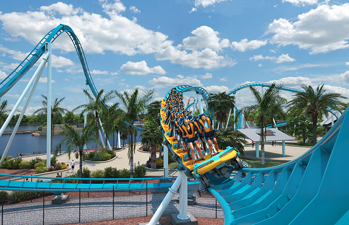 Pipeline: The Surf Coaster - Florida Parks