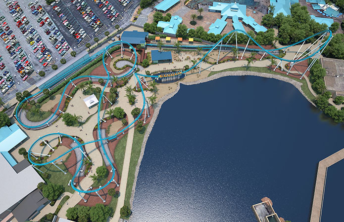 Pipeline: The Surf Coaster - Florida Parks