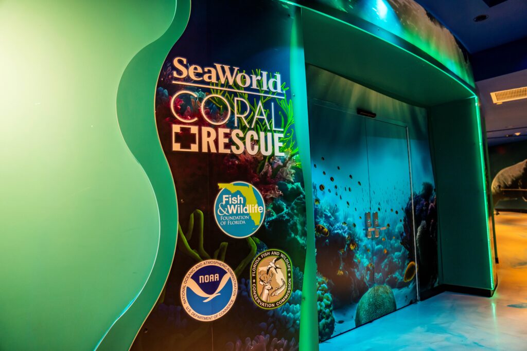 SeaWorld Orlando Opens its First and All New Coral Rescue Center to Park Guests